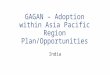 India GAGAN – Adoption within Asia Pacific Region Plan/Opportunities