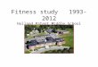 Fitness study 1993-2012 Holland Patent Middle School
