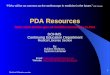 Medical Libraries secion 1 PDA Resources PDA Resources  DOHMS Continuing Education Department Medical Libraries