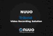 NUUO. NUUO advanced video recording and management total solution CMS Mainconsole IP Camera SD-CCTV Camera HD-CCTV Camera Mainconsole is responsible for