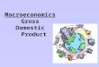 Macroeconomics Gross Domestic Product. Categories of GDP C - Personal Consumption Expenditure Consumer purchases- includes durable & nondurable goods