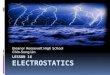 Eleanor Roosevelt High School Chin-Sung Lin. Electrostatics  Electrostatics is the electricity at rest  It involves electric charges, the force between
