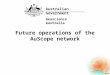 03/000 Future operations of the AuScope network Australian Government Geoscience Australia