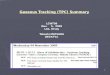 Gaseous Tracking (TPC) Summary LCWT09 Nov. 5, 2009 LAL, Orsay Takeshi MATSUDA DESY/FLC 1