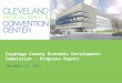 Cuyahoga County Economic Development Commission - Progress Report December 12, 2012