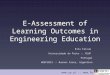 Www.up.pt ::  E-Assessment of Learning Outcomes in Engineering Education Rita Falcao Universidade do Porto :: FEUP Portugal WEEF2012 :: Buenos
