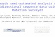 Towards semi-automated analysis of unidirectional sequence data using Mutation Surveyor Carolyn Tysoe, Beverley Shields, Rebecca Treacy, Shu Yau, Christopher
