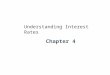 Chapter 4 Understanding Interest Rates. Learning Objectives Calculate the present value of future cash flows and the yield to maturity on credit market