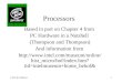 CSIT 301 (Blum)1 Processors Based in part on Chapter 4 from PC Hardware in a Nutshell (Thompson and Thompson) And information from 