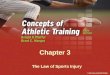 Chapter 3 The Law of Sports Injury. The Coach The coach is typically the first person at the scene of an injury. The coach’s decisions and actions are