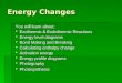 Energy Changes You will learn about:  Exothermic & Endothermic Reactions  Energy level diagrams  Bond Making and Breaking  Calculating enthalpy change