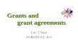 Grants and grant agreements Luc T’Joen EUROSTAT, A-5