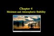 Chapter 4 Moisture and Atmospheric Stability. Steam Fog over a Lake