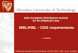 ESS Cryogenic Distribution System for the Elliptical Linac MBL/HBL - CDS requirements Preliminary Design Review Meeting, 20 May 2015, ESS, Lund, Sweden
