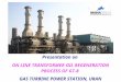 Presentation on ON LINE TRANSFORMER OIL REGENERATION PROCESS OF GT-8 GAS TURBINE POWER STATION, URAN