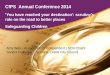CfPS Annual Conference 2014 ‘ You have reached your destination’: scrutiny's role on the road to better places Safeguarding Children Amy Weir - Association