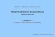 International Economics Second Edition Chapter 1 Trade in the Global Economy Copyright © 2011 by Worth Publishers Robert C. Feenstra and Alan M. Taylor