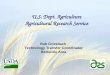 U.S. Dept. Agriculture Agricultural Research Service Rob Griesbach Technology Transfer Coordinator Beltsville Area