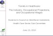 June 23, 2010 Healthcare Sub- Committee Trends in Healthcare: The Industry, Occupational Projections, and Occupational Wages Governor’s Council on Workforce