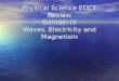 Physical Science EOCT Review Domain IV Waves, Electricity and Magnetism