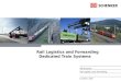 DB Schenker Rail Logistics and Forwarding Location, Date Rail Logistics and Forwarding Dedicated Train Systems