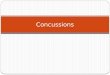 Concussions. What is a Concussion? “Concussions are a type of traumatic brain injury (TBI) caused by a bump, blow, or jolt to the head that disrupts the