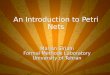 An Introduction to Petri Nets Marjan Sirjani Formal Methods Laboratory University of Tehran