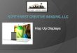 Hop Up Displays. Hop Up Facts  Manufactured in China with US oversight  Printing in the US  Lifetime Warranty on Frame  Durable Frame Design  Full