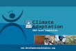 2009 Grant Competition Climate Adaptation 
