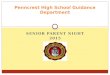 SENIOR PARENT NIGHT 2015 Penncrest High School Guidance Department