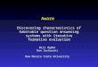Aware Discovering characteristics of habitable question answering systems with iterative formative evaluation Bill Ogden Ron Zacharski New Mexico State
