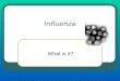Influenza What is it?. Influenza Virus Understanding Terminology Epidemic: serious outbreak in a single community, population or region Pandemic: epidemic
