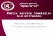 Brad Rose, Consumer Analyst Division of Water, Telecommunications & Consumer Affairs Public Service Commission of Wisconsin Wisconsin Municipal Treasurers