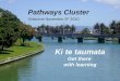 Pathways Cluster Gisborne November 8 th 2010 Ki te taumata Get there with learning