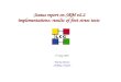 Status report on SRM v2.2 implementations: results of first stress tests 2 th July 2007 Flavia Donno CERN, IT/GD