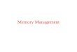 Memory Management. 2 Basic OS Organization Processor(s)Main MemoryDevices Process, Thread & Resource Manager Memory Manager Device Manager File Manager