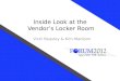 Inside Look at the Vendor’s Locker Room Vicki Beasley & Kim Madison
