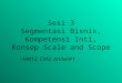 Sesi 3 Segmentasi Bisnis, Kompetensi Inti, Konsep Scale and Scope HM12; CM3; Artikel#1