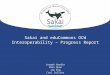 1 Sakai and eduCommons OCW Interoperability – Progress Report Joseph Hardin Zhen Quan Jim Eng Carl Collins