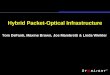 Hybrid Packet-Optical Infrastructure Tom DeFanti, Maxine Brown, Joe Mambretti & Linda Winkler