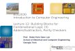 ECE2030 Introduction to Computer Engineering Lecture 12: Building Blocks for Combinational Logic (3) Adders/Subtractors, Parity Checkers Prof. Hsien-Hsin
