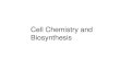 Cell Chemistry and Biosynthesis. Overview Major Atoms Covalent bonds, Ionic bonds Water, non-covalent force in water Four major families of small molecules