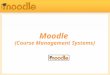 Moodle (Course Management Systems). Glossaries Moodle has a tool to help you and your students develop glossaries of terms and embed them in your course