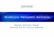 Disability Employment Australia Employee Assistance Program Benefiting from the collective membership