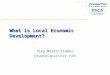 What is Local Economic Development? Jörg Meyer-Stamer jms@mesopartner.com