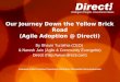 Intelligent People. Uncommon Ideas. Our Journey Down the Yellow Brick Road (Agile Adoption @ Directi) By Bhavin Turakhia (CEO) & Naresh Jain (Agile & Community
