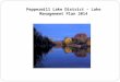 Peppermill Lake District – Lake Management Plan 2014