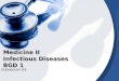 Medicine II Infectious Diseases BGD 1 Subsection B1 1