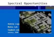 Andrew Lippman Media Lab lip@mit.edu January, 2008 Spectral Opportunities