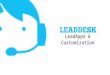 LeadApps & Customization. CRM Machine Button Campaigns & lists Orders Leads Call data Click-to-Call